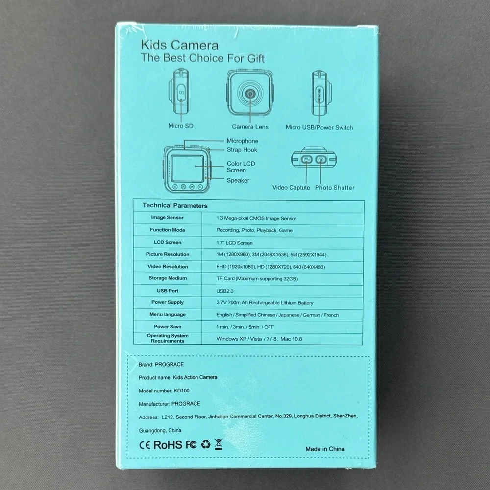 Grace Kids Camera - Green